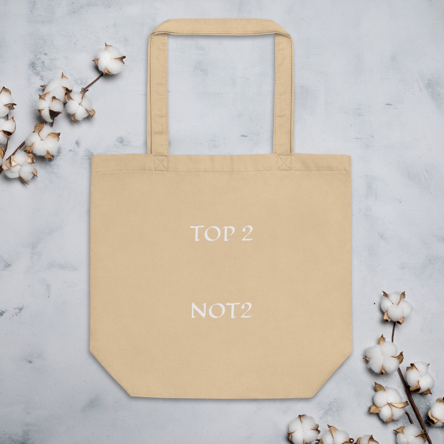 Tote Bag Bio "Top2 Not2"