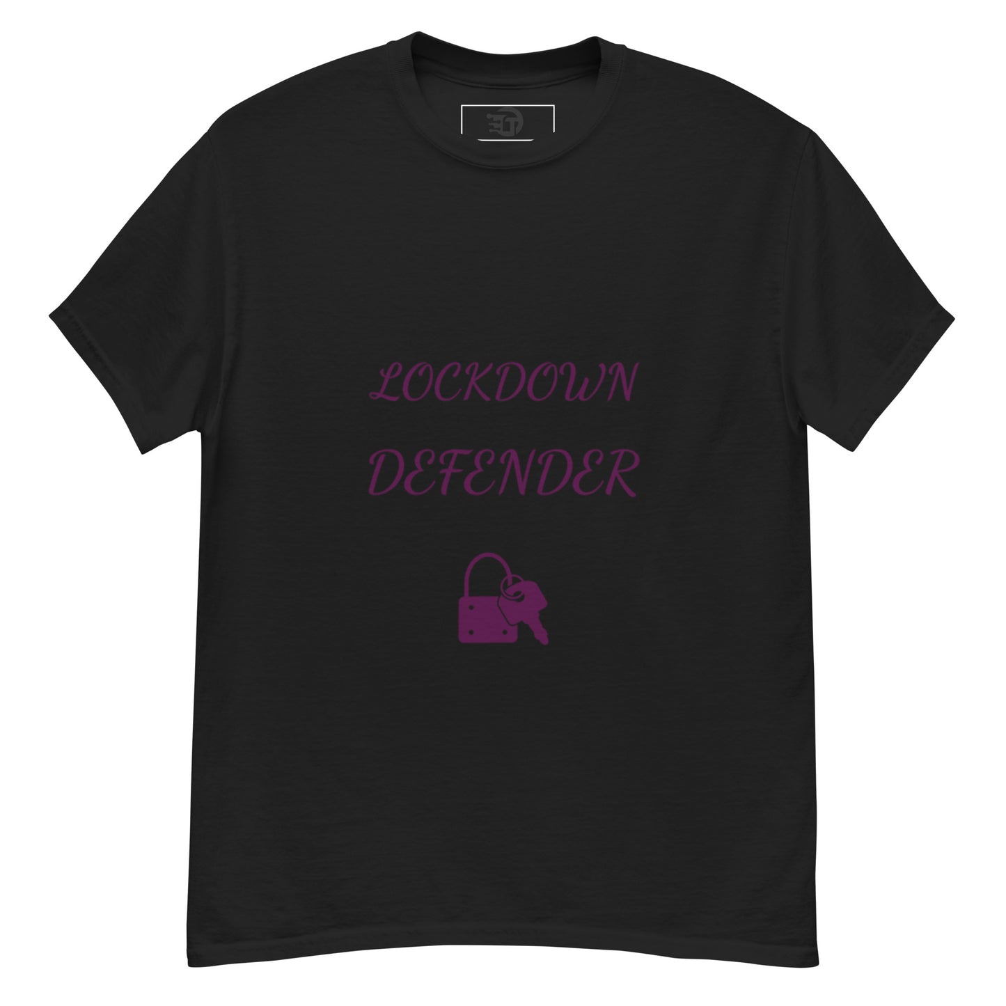 Lockdown defender men's classic t-shirt