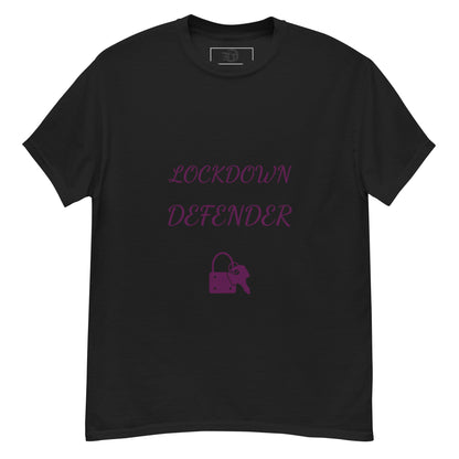 Lockdown defender men's classic t-shirt