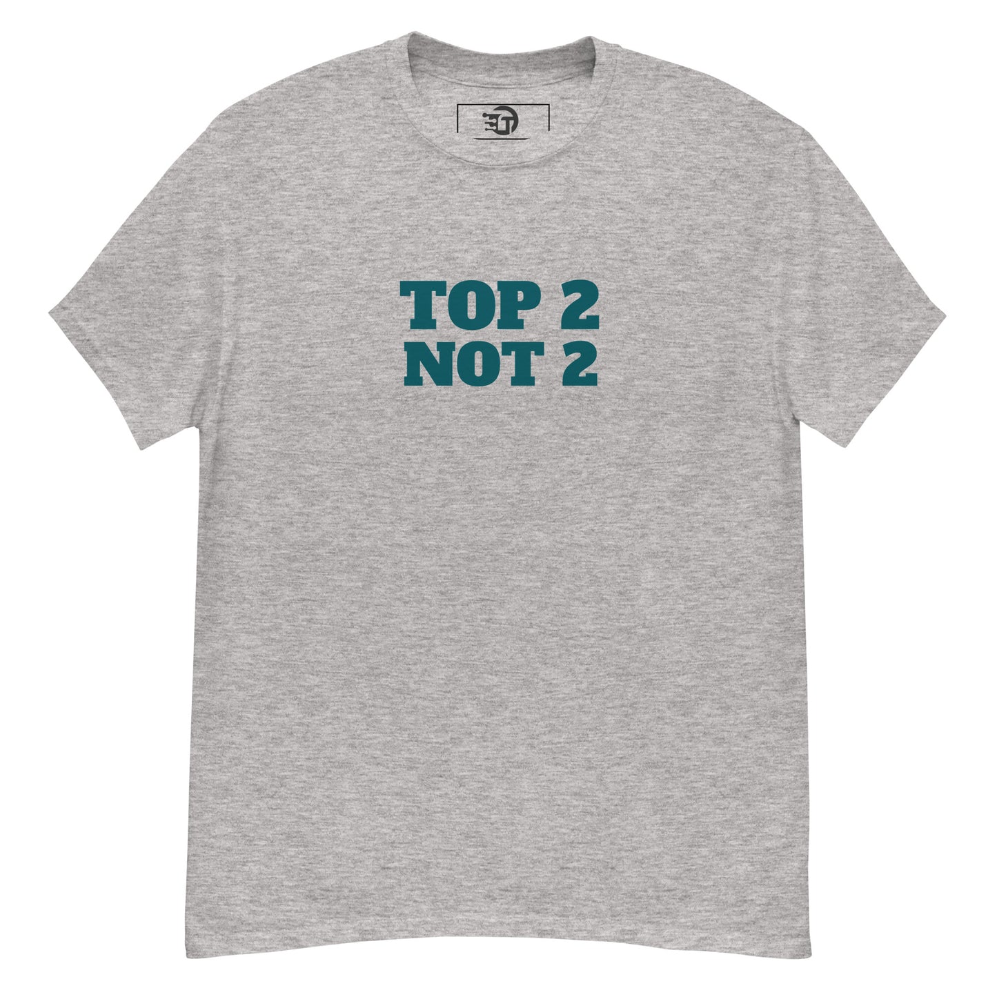 T-shirt classique homme "TOP 2 NOT2"