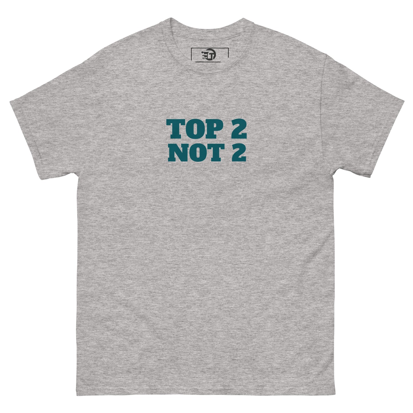 T-shirt classique homme "TOP 2 NOT2"