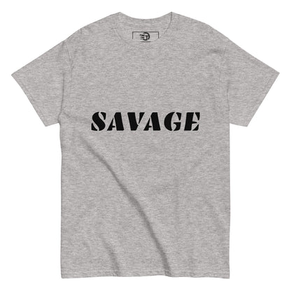 T-shirt classique homme Savage