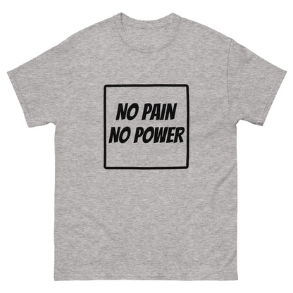 T-shirt classique homme No pain No power