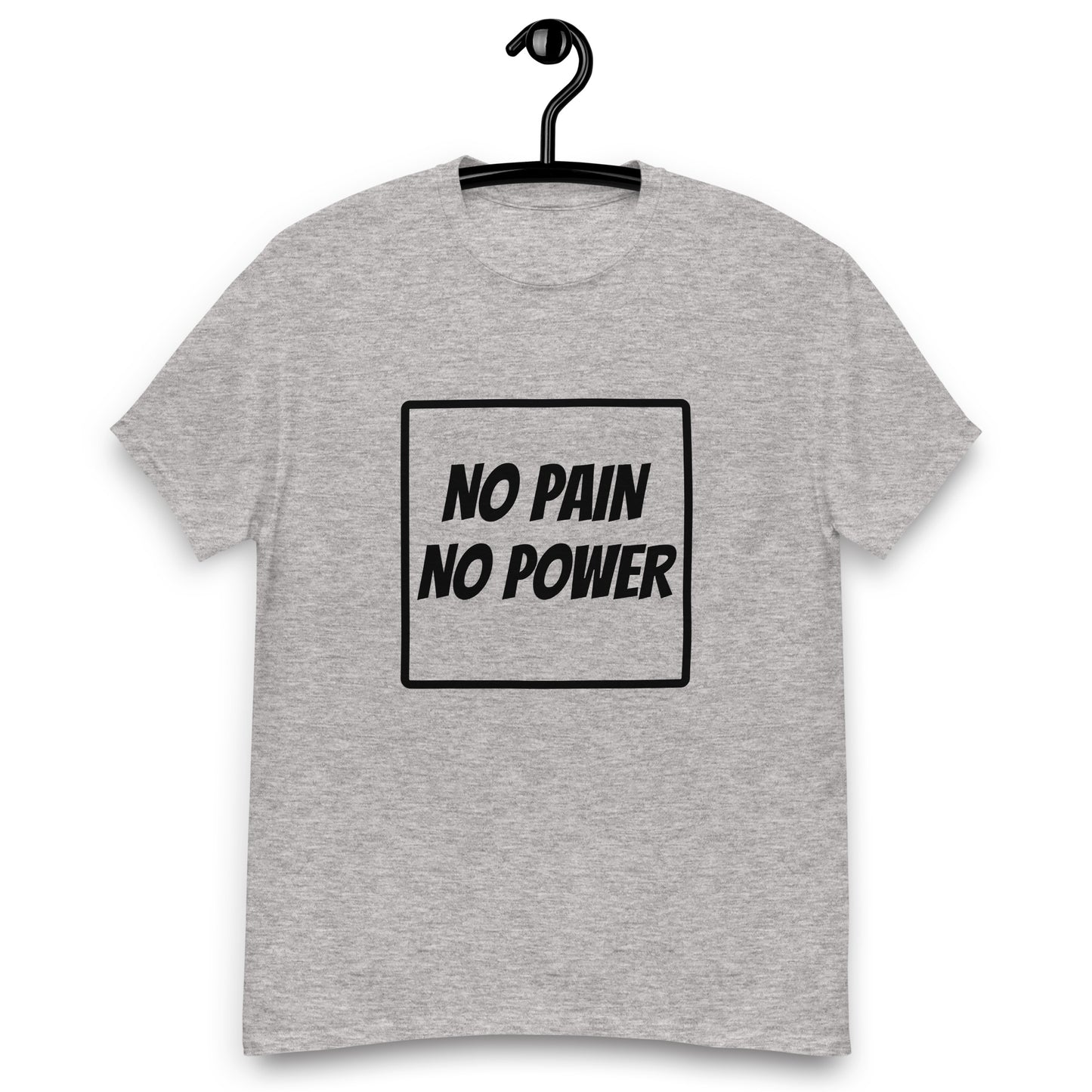 T-shirt classique homme No pain No power