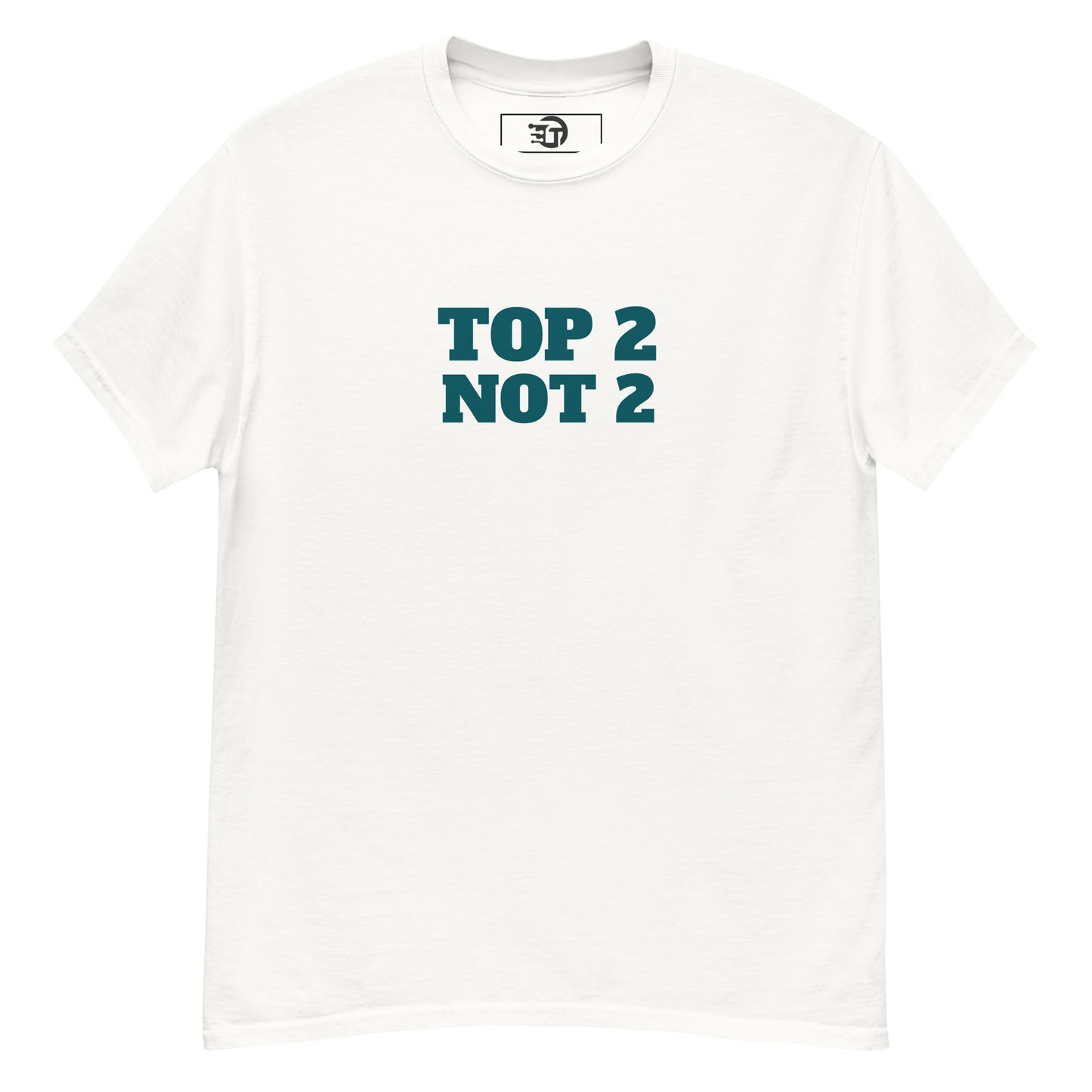 T-shirt classique homme "TOP 2 NOT2"