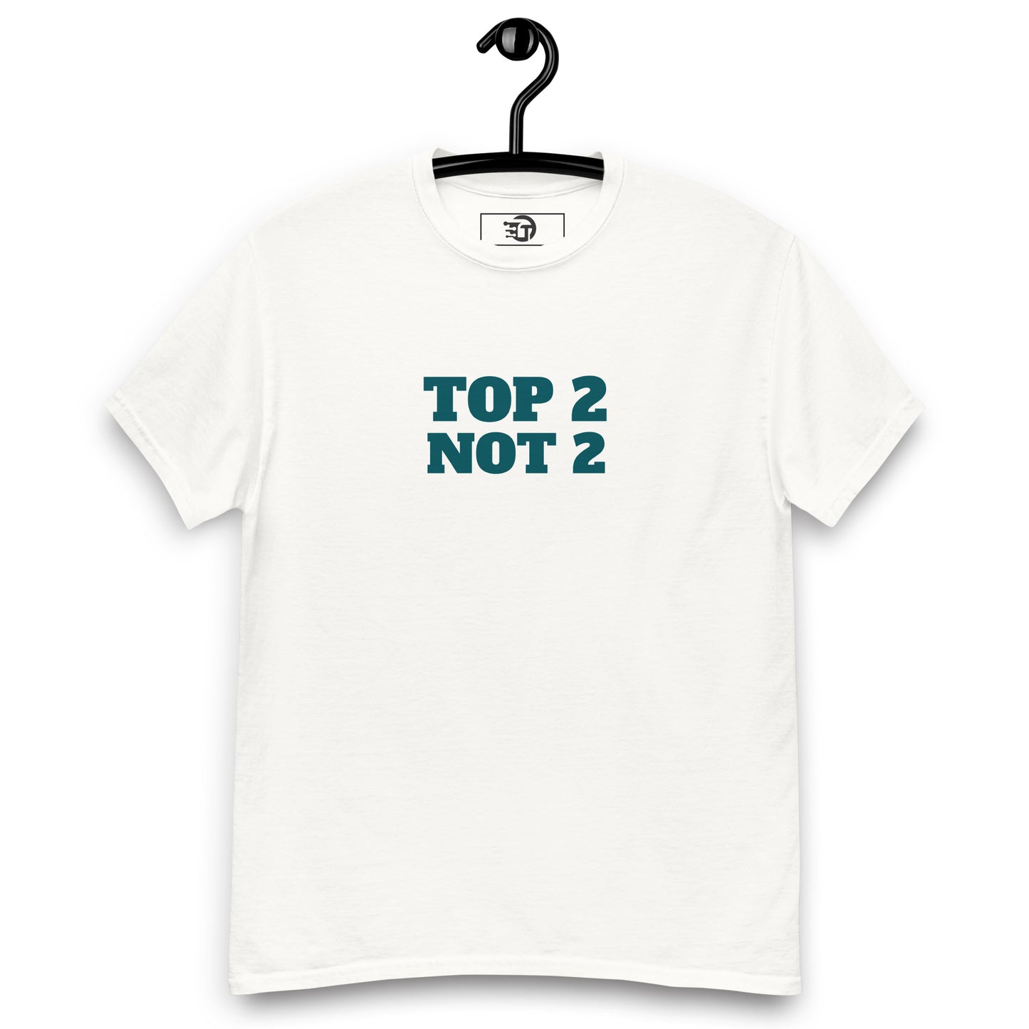 T-shirt classique homme "TOP 2 NOT2"