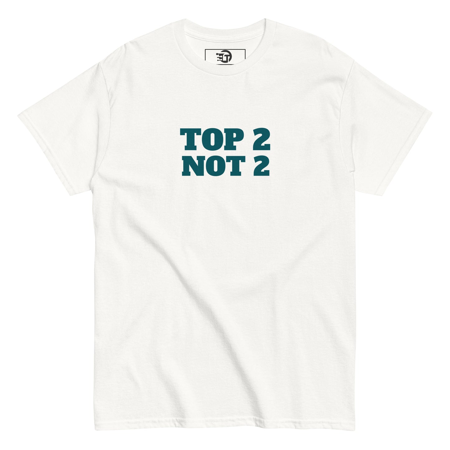 T-shirt classique homme "TOP 2 NOT2"