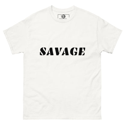 T-shirt classique homme Savage