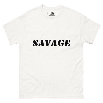 T-shirt classique homme Savage