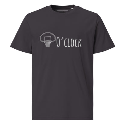 T-shirt unisexe en coton biologique panier Basketball o’clock