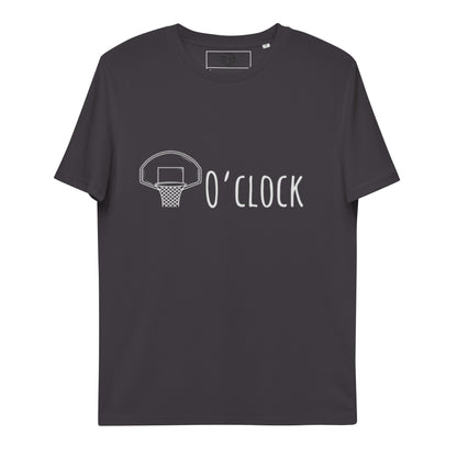 T-shirt unisexe en coton biologique panier Basketball o’clock