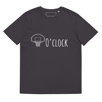 T-shirt unisexe en coton biologique panier Basketball o’clock