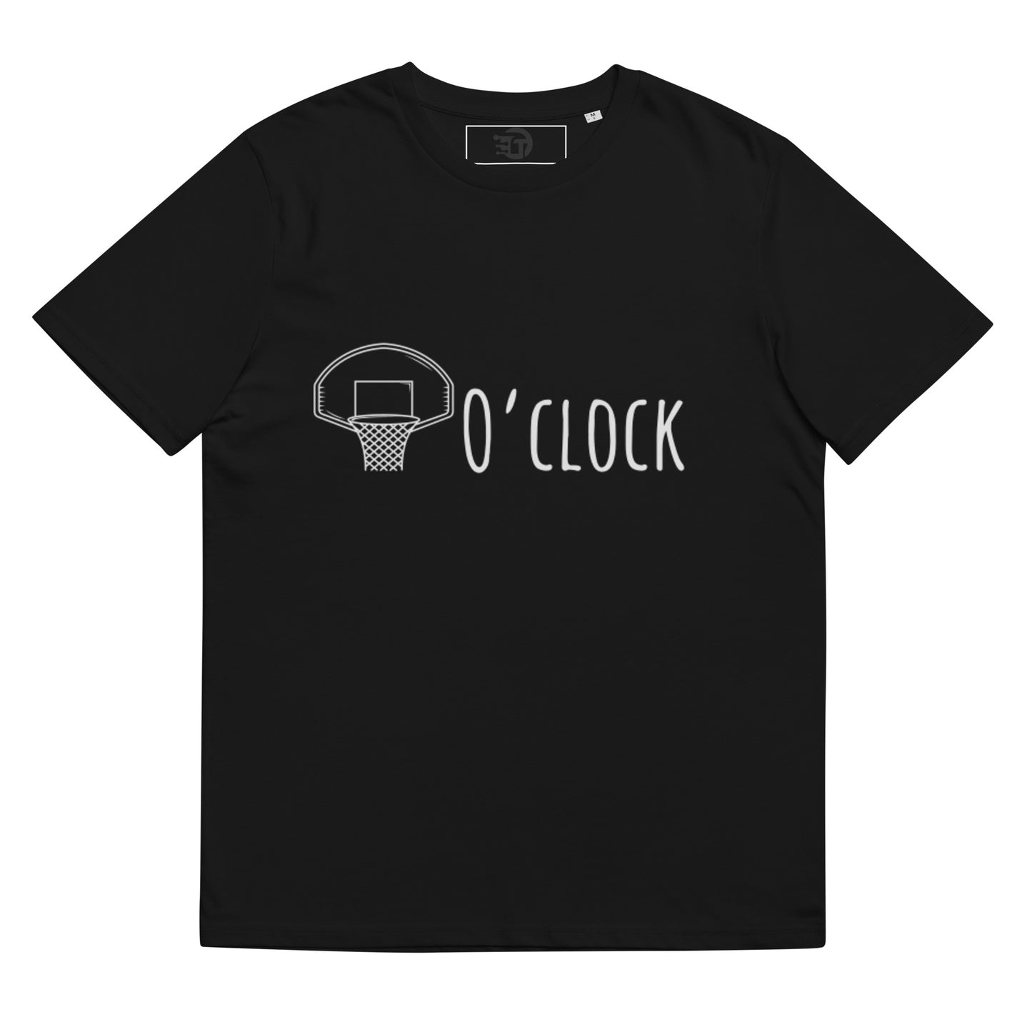 T-shirt unisexe en coton biologique panier Basketball o’clock