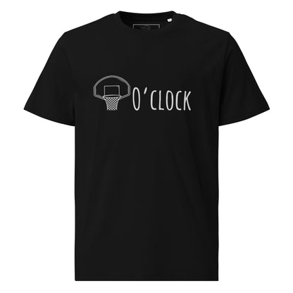 T-shirt unisexe en coton biologique panier Basketball o’clock