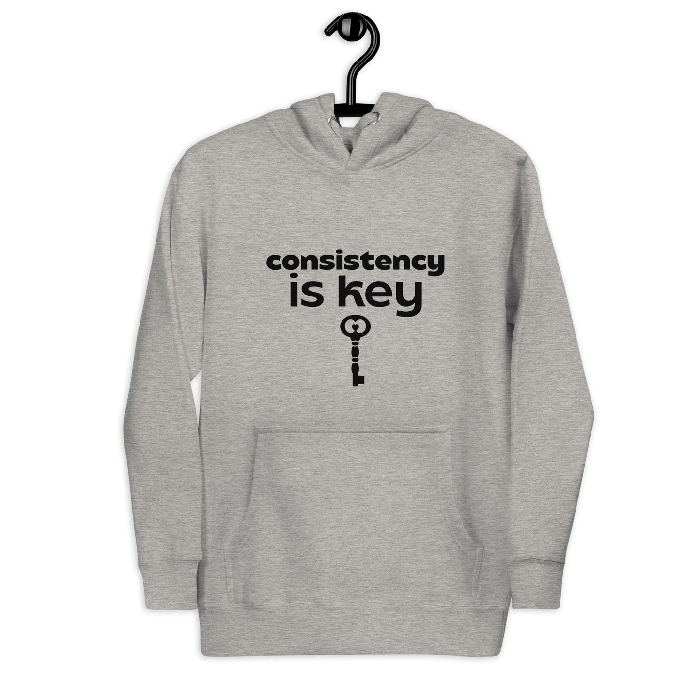 Sweat à Capuche Unisexe “consistency is key”