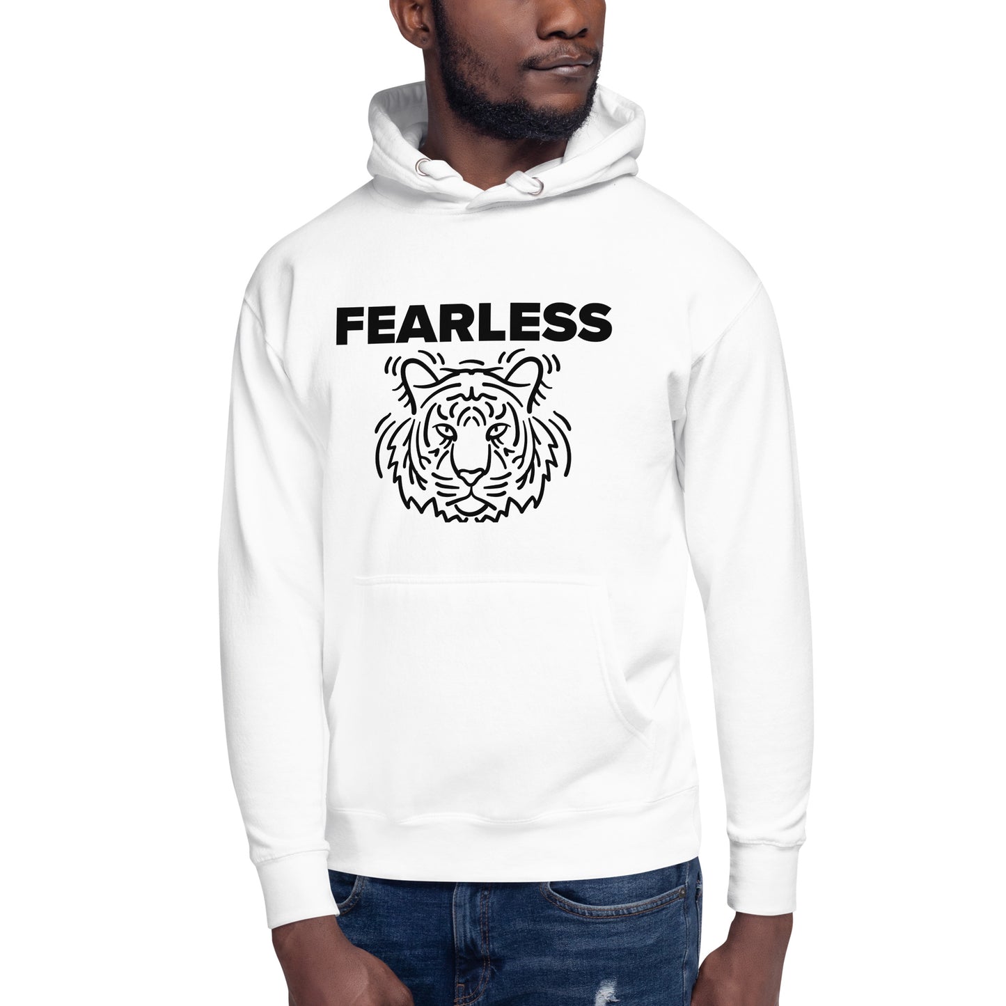 Sweat à Capuche Unisexe "Fearless"