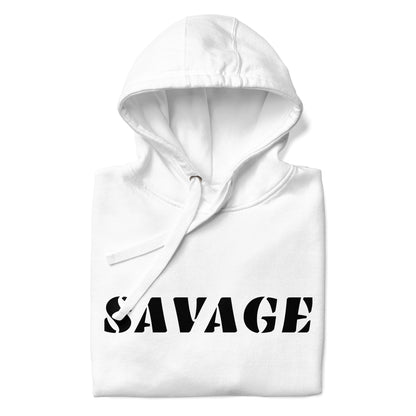 Sweat à Capuche Unisexe "SAVAGE"