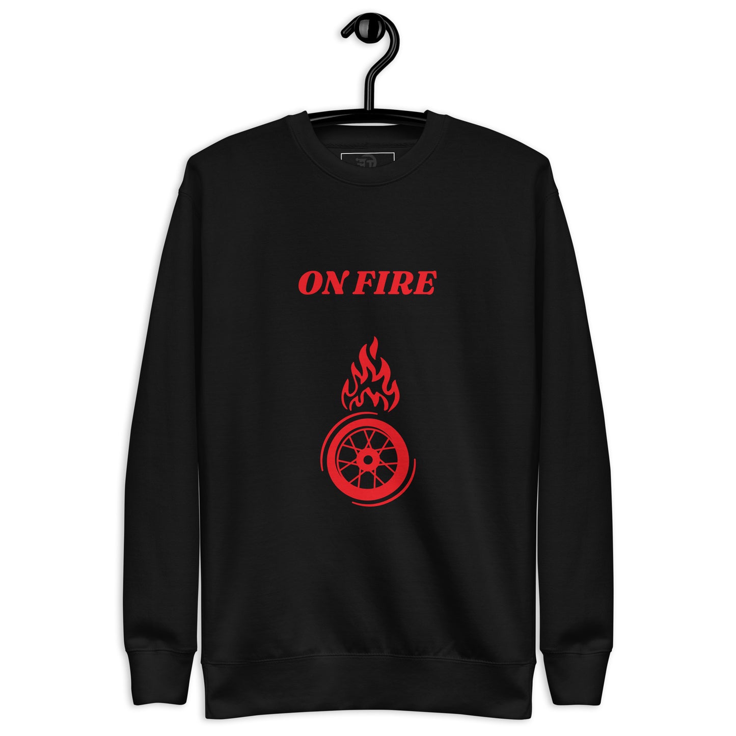 On fire unisex premium sweatshirt