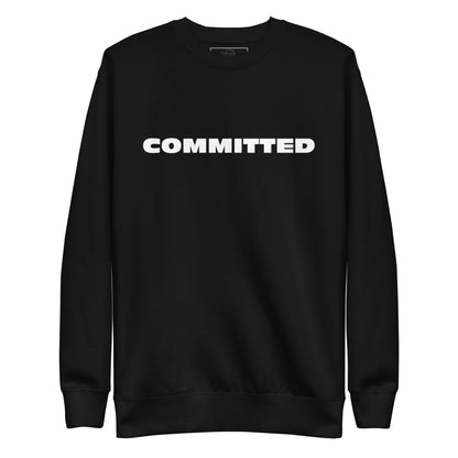 Sweatshirt premium unisexe Committed