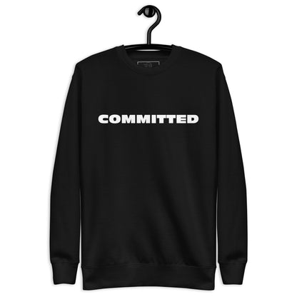 Sweatshirt premium unisexe Committed