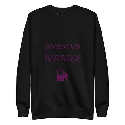 Sweatshirt premium unisexe Lockdown defender