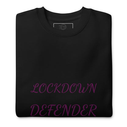 Sweatshirt premium unisexe Lockdown defender