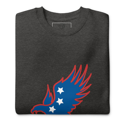 Flying bird unisex premium sweatshirt