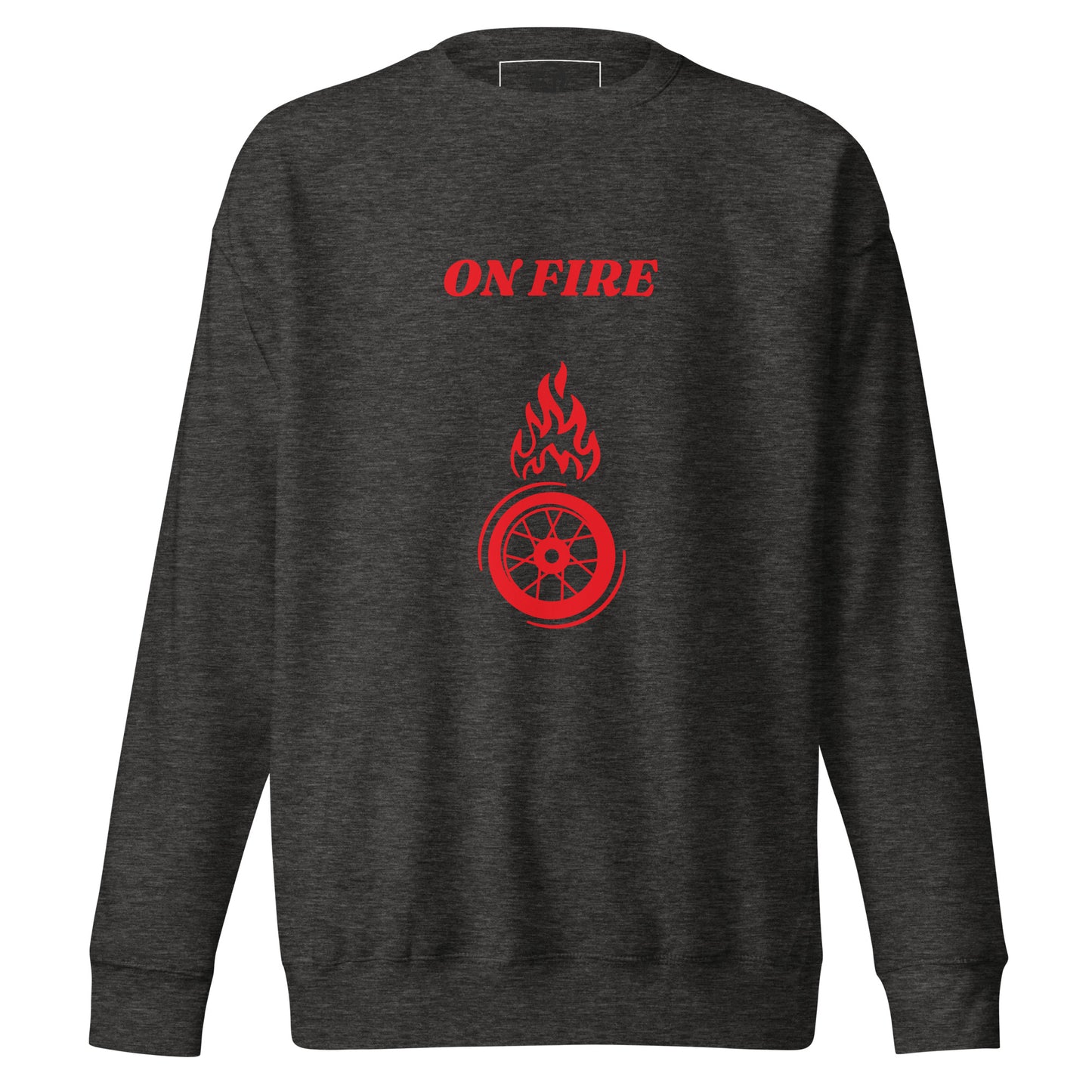 On fire unisex premium sweatshirt