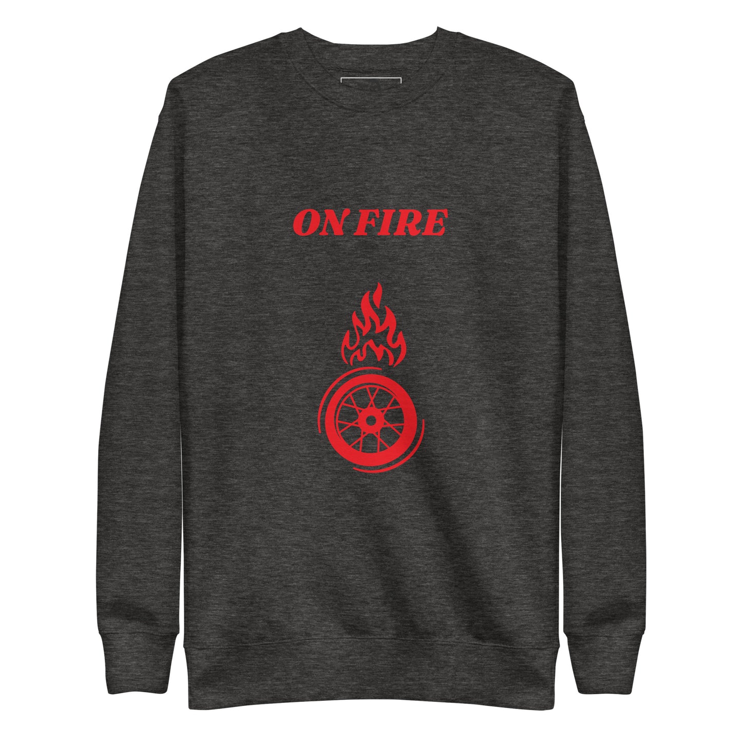 On fire unisex premium sweatshirt