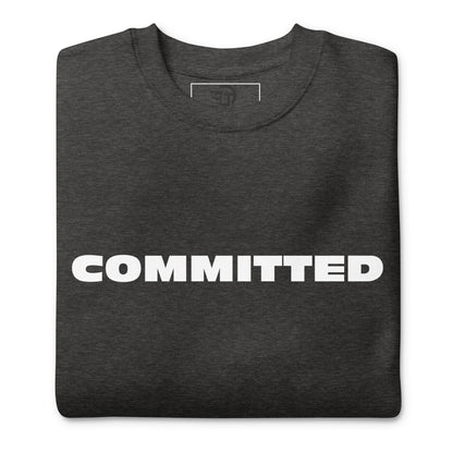 Sweatshirt premium unisexe Committed