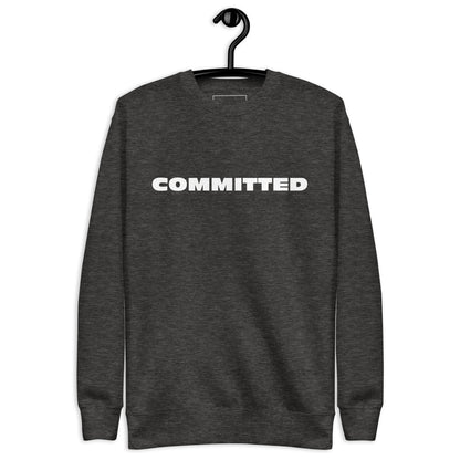 Sweatshirt premium unisexe Committed