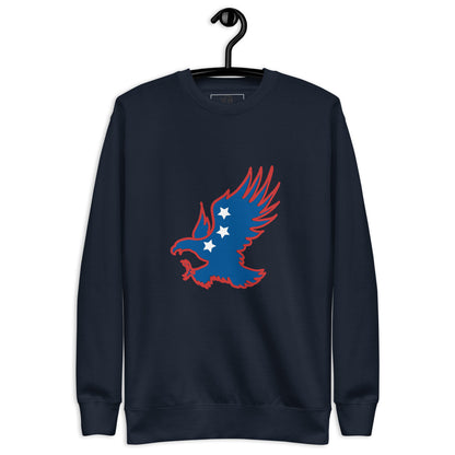 Flying bird unisex premium sweatshirt