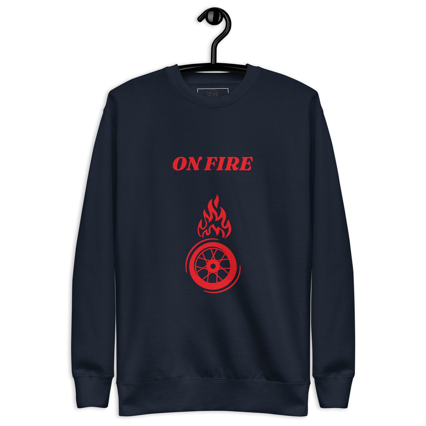 On fire unisex premium sweatshirt