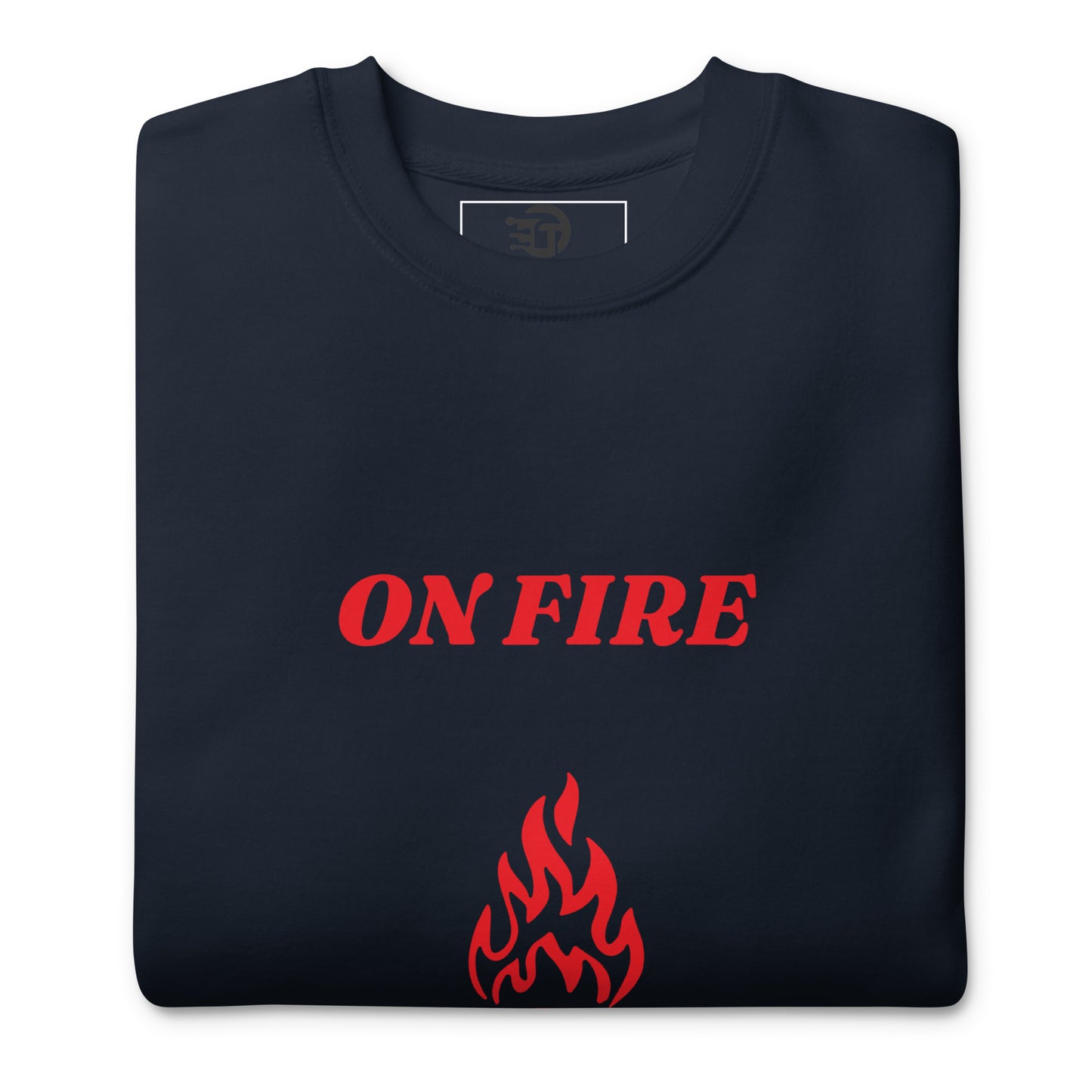 On fire unisex premium sweatshirt