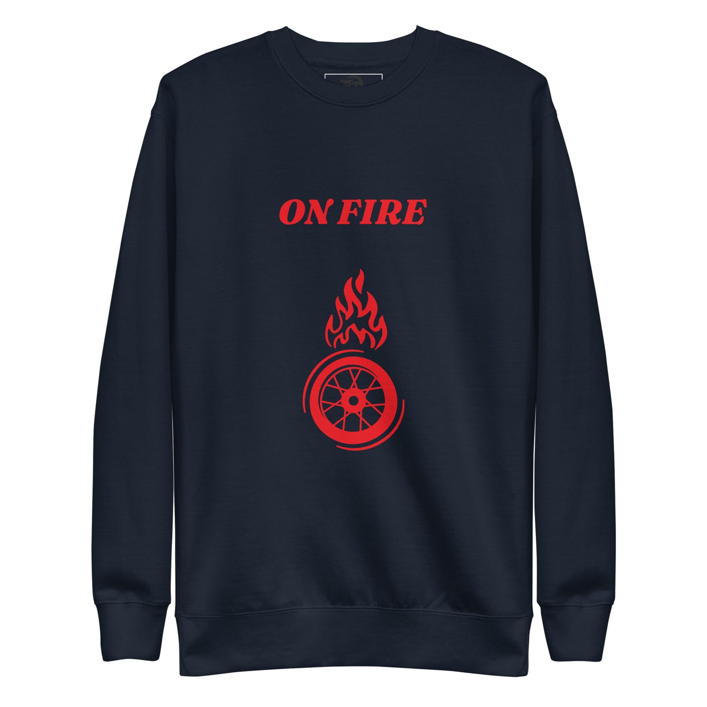 On fire unisex premium sweatshirt