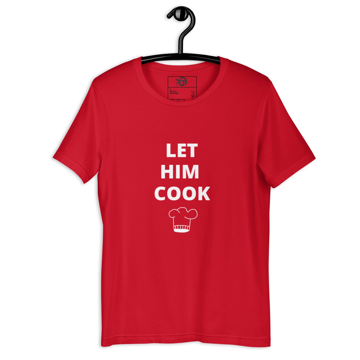 T-shirt unisexe "let him cook"