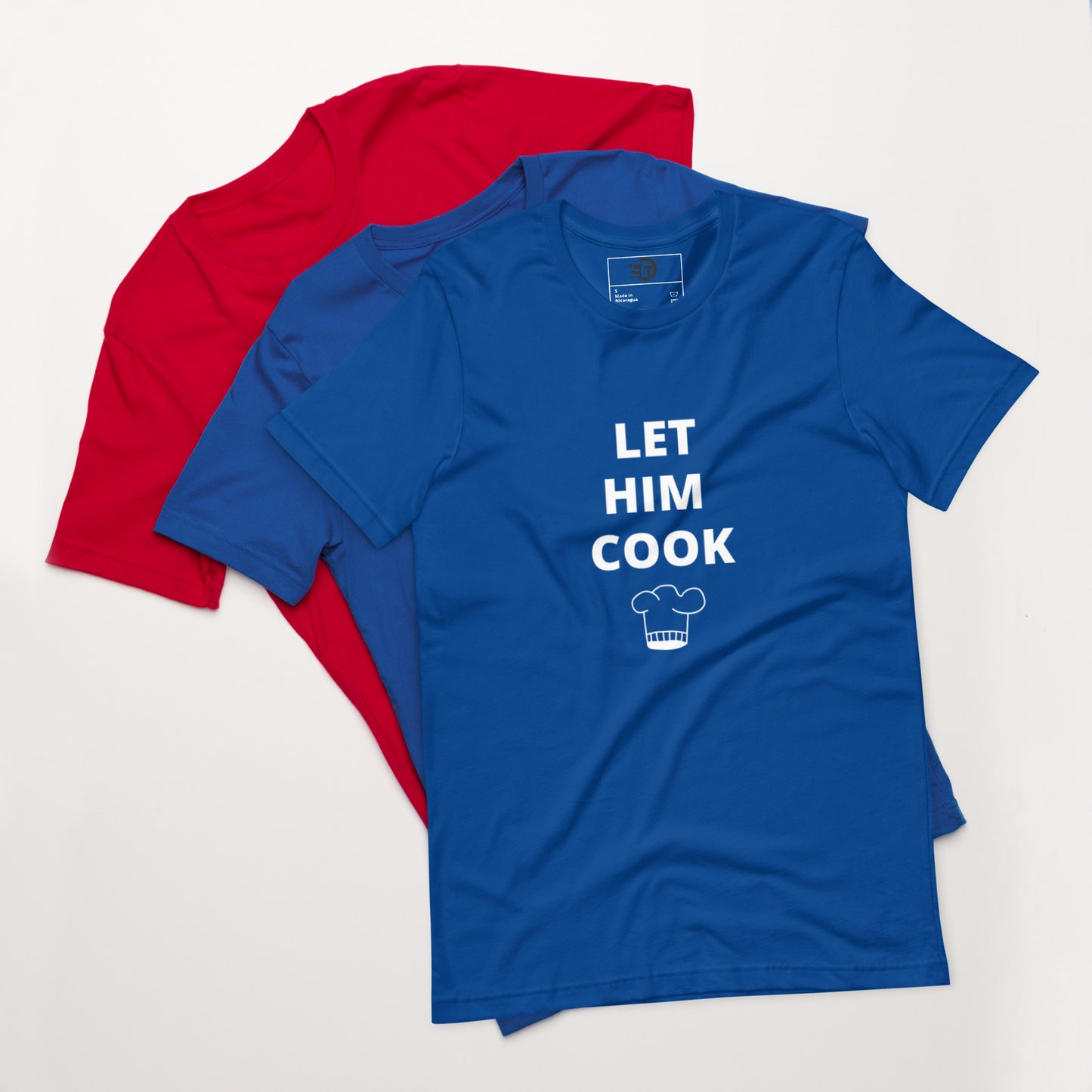 T-shirt unisexe "let him cook"