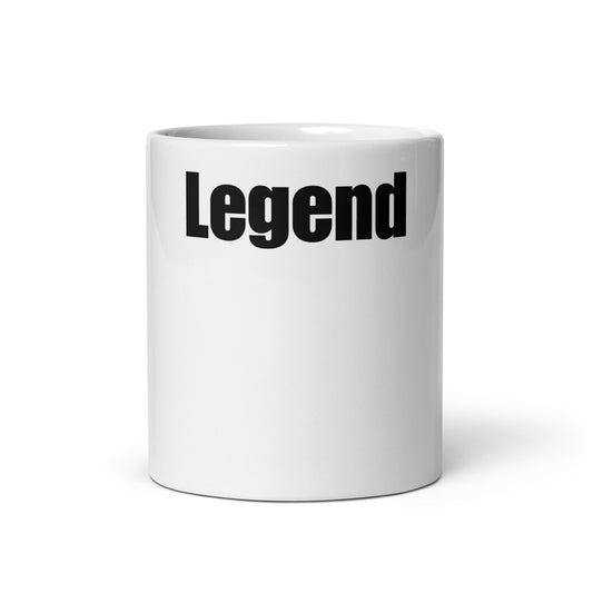 Mug Blanc Brillant “Legend”