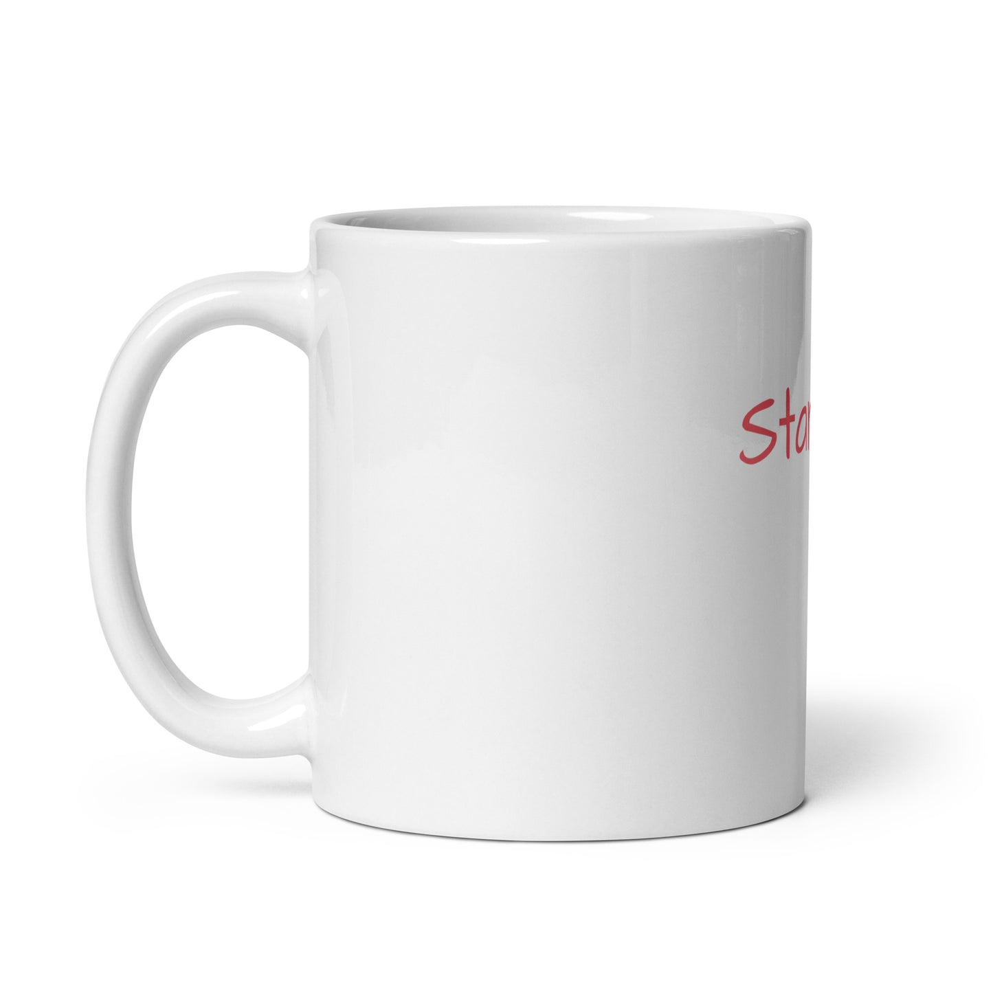 Mug Blanc Brillant "Star"