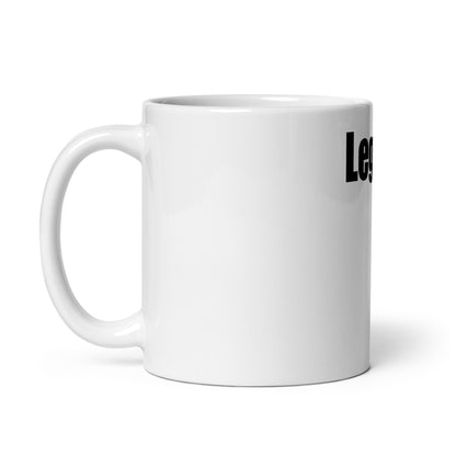 Mug Blanc Brillant “Legend”