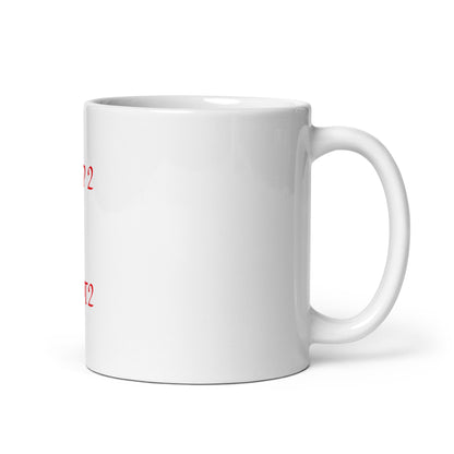 Mug Blanc Brillant "Top2 Not 2"