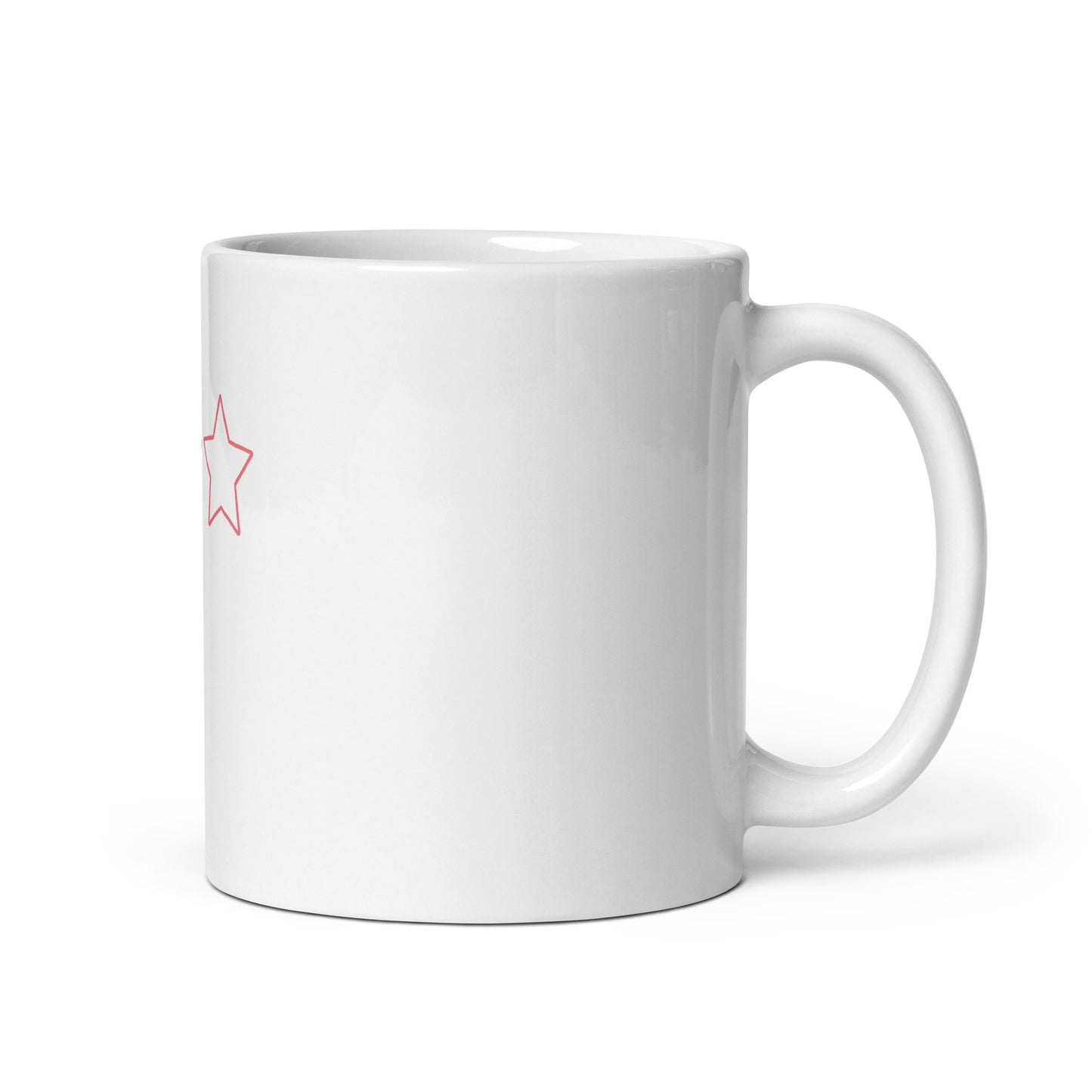 Mug Blanc Brillant "Star"