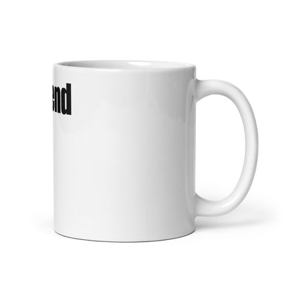 Mug Blanc Brillant “Legend”