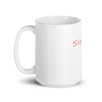 Mug Blanc Brillant "Star"