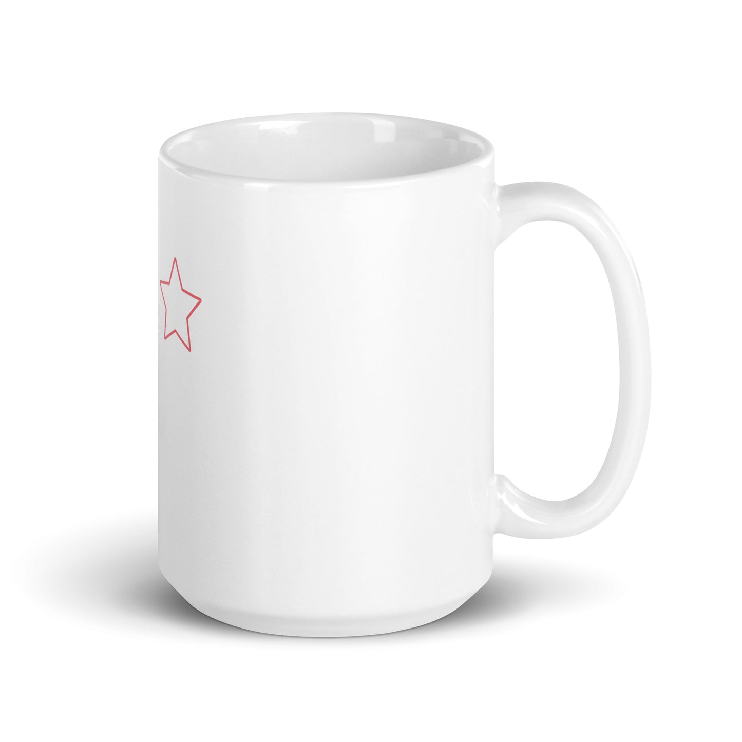 Mug Blanc Brillant "Star"