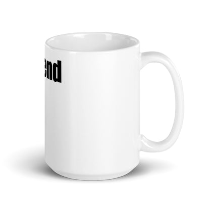 Mug Blanc Brillant “Legend”