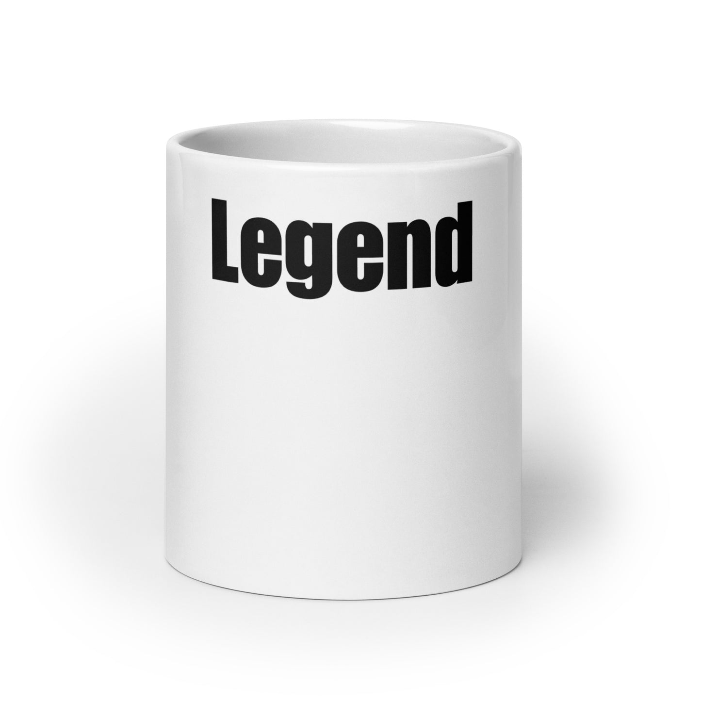 Mug Blanc Brillant “Legend”