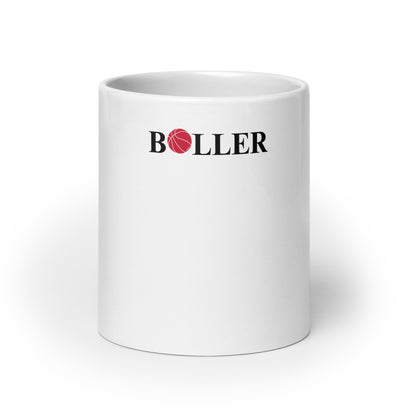 Mug Blanc Brillant "Baller"