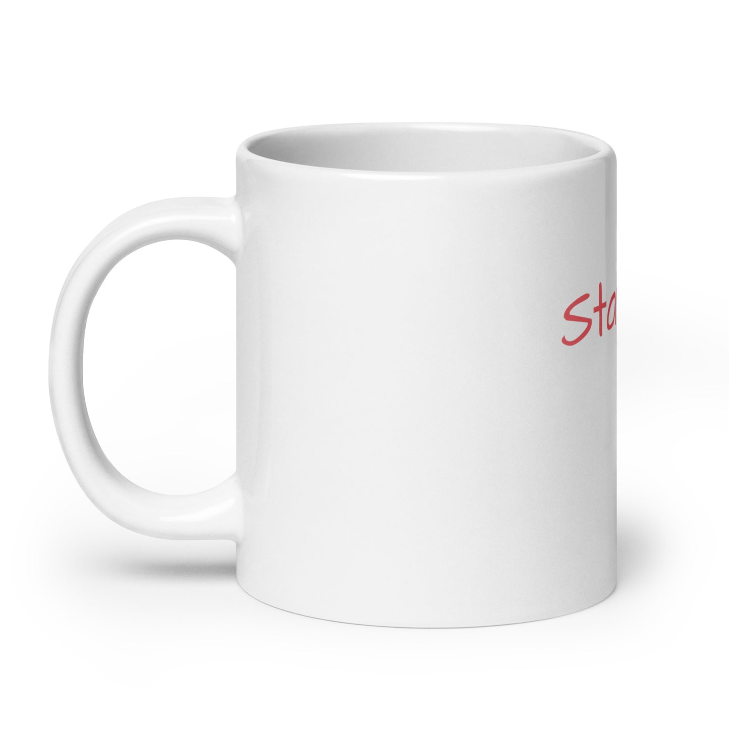 Mug Blanc Brillant "Star"