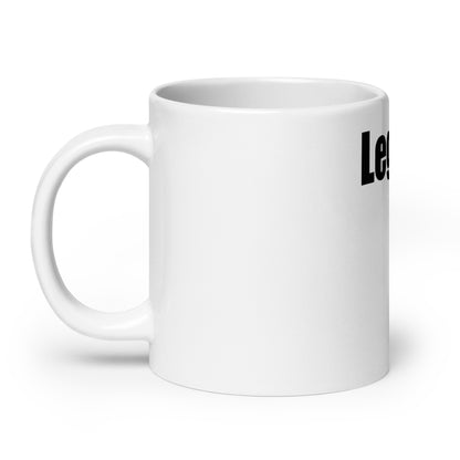 Mug Blanc Brillant “Legend”